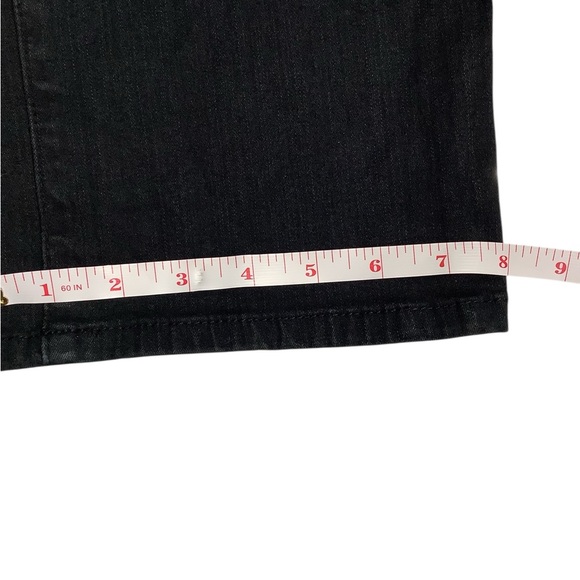 NYDJ Women's Black Stretch Boot Cut Jeans EUC Size 8 - Picture 10 of 12